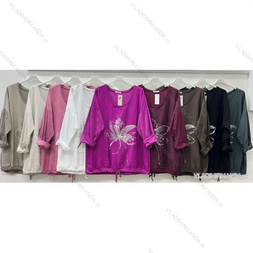 Elegante Hose mit Gürtel für Damen (S/M/L ONE SIZE) ITALIAN FASHION IM425057