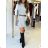Elegante Hose mit Gürtel für Damen (S/M/L ONE SIZE) ITALIAN FASHION IM425057
