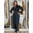Lange Sommer-Haremshose für Damen (42/44/46 Einheitsgröße) ITALIAN FASHION IM424361