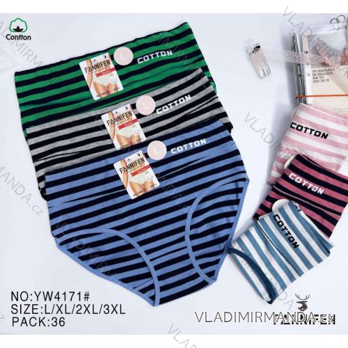 Damen-Baumwollhöschen mit hoher Taille (M-2XL) PESAIL PES25CZ8027