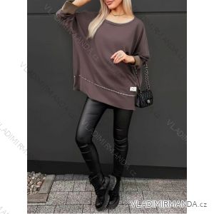 Jacke dünne lange Ärmel Frauen (UNI XS-M) ITALIENISCHE MODE IM120049