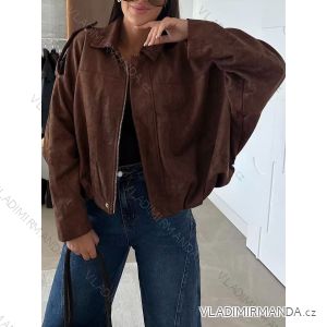 Jacke dünne lange Ärmel Frauen (UNI XS-M) ITALIENISCHE MODE IM120049