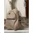 Damenrucksack (Einheitsgröße) TESSRA HANDBAGS TSR23D5651/DUR beige Einheitsgröße