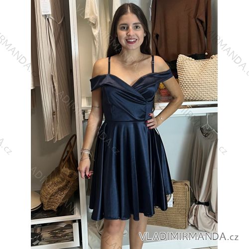 Elegante ärmellose Ballkleid-Spitze (uni s-m) ITALIENISCHE ART UND WEISE IM919919