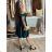 Elegante ärmellose Ballkleid-Spitze (uni s-m) ITALIENISCHE ART UND WEISE IM919919