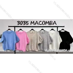 Damen Kurzarm-Strickpullover (XS/S/M Einheitsgröße) ITALIAN FASHION IMM25M3035