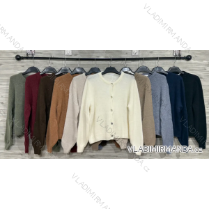 Damen-Strickpullover mit langen Ärmeln (Einheitsgröße S/M) ITALIAN FASHION IMWDT23005