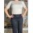 Damenjeans mit weitem Bein, lang, übergroß (38-48) GOODIES GOD253848 42 schwarz