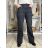 Damenjeans mit weitem Bein, lang, übergroß (38-48) GOODIES GOD253848 42 schwarz