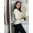 Warmer Langarmpullover für Damen (Einheitsgröße S/M/L) ITALIAN FASHION IMPLI247007 S / M / L braun
