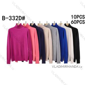 Damen Strickpullover mit Rollkragen (M-2XL) AMBITIONFLY AMB25B-332