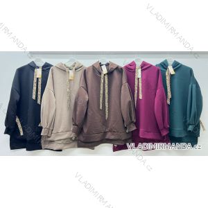 Übergroße Stretch-Jogginghose für Damen (50/52 EINHEITSGRÖSSE) ITALIAN FASHION IM425016