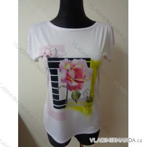 T-Shirt mit kurzen Ärmeln für Damen (42-52) POLSKá Fashion PM117129

