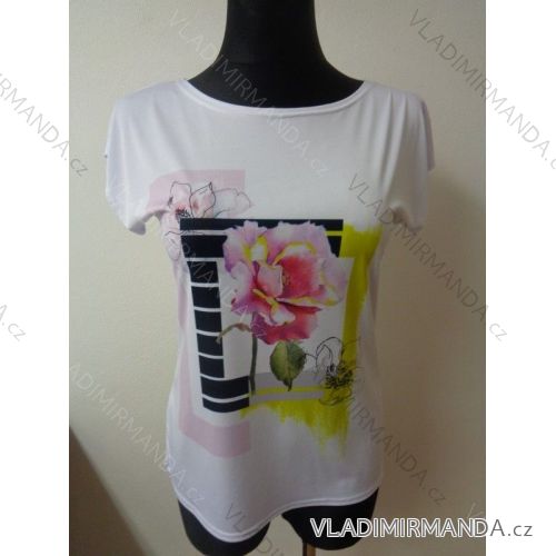 T-Shirt mit kurzen Ärmeln für Damen (42-52) POLSKá Fashion PM117129
