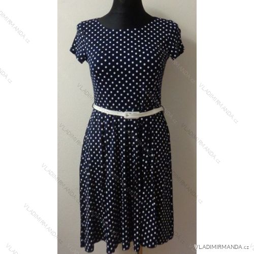 Polka-Kleid Sommer Damen Übergröße (40-48) POLSKá MODA PM217010