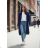 Damen 3/4 Langarm-Hemdkleid (XS/S/M Einheitsgröße) ITALIAN FASHION IMD25030