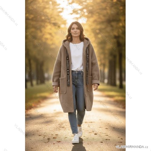 Damen 3/4 Langarm-Hemdkleid (XS/S/M Einheitsgröße) ITALIAN FASHION IMD25030