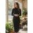 Damen 3/4 Langarm-Hemdkleid (XS/S/M Einheitsgröße) ITALIAN FASHION IMD25030