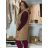 Damen Kapuzenweste (S-XL) ITALIAN FASHION HKW21210 4XL braun