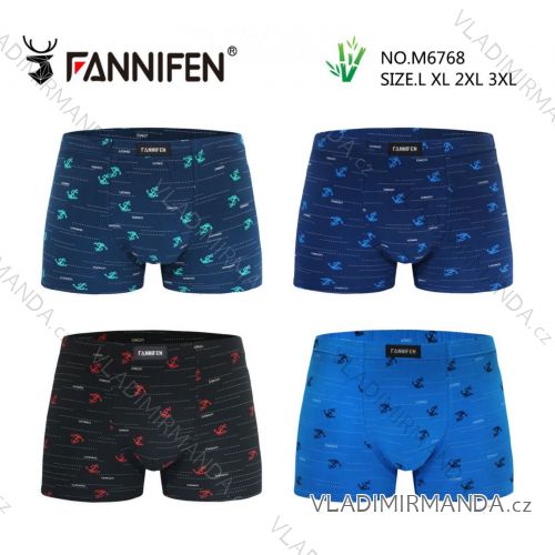 Herren Bambus Boxershorts Übergröße (L-3XL) PESAIL PES25M6768