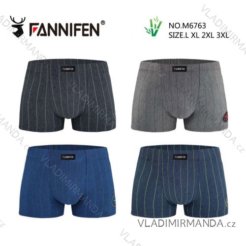 Herren-Boxershorts aus Bambus, Oversize (L-3XL) PESAIL PES25M6763-