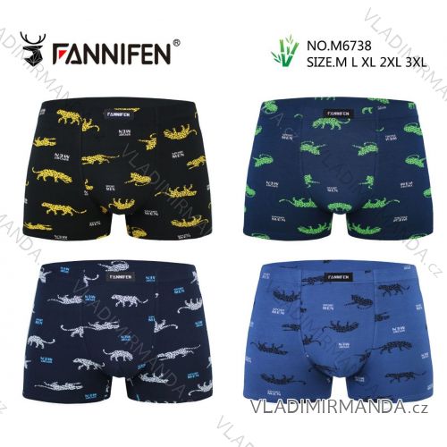 Herren Bambus-Boxershorts Übergröße (M-3XL) PESAIL PES25M6738