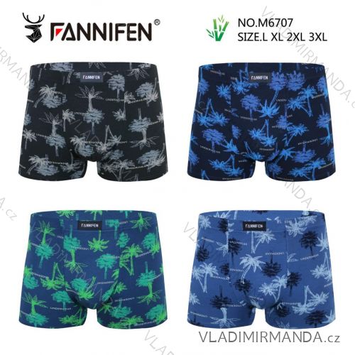 Herren-Boxershorts aus Bambus, Oversize (L-3XL) PESAIL PES25M6707