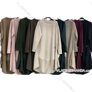 Ärmellose Jacke mit langen Ärmeln (uni sl) ITALIENISCHE Mode IMC17326