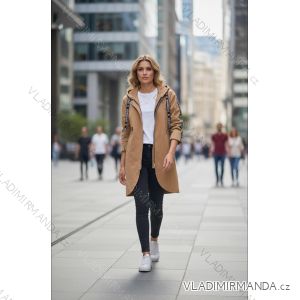 Lange Damen Fleecejacke (SML-XL) ITALIAN FASHION IMD211106