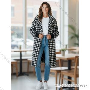 Kabát alpaka s kapucí dámský (S/M/L ONE SIZE) ITALSKÁ MÓDA IMD22918