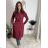 Langer, dünner Mantel mit Gürtel, lange Ärmel, Damen (S/M/L ONE SIZE) ITALIAN FASHION IMWKK252579 beige S / M / L