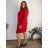 Lange Sommer-Haremshose für Damen (42/44/46 Einheitsgröße) ITALIAN FASHION IM424361  rot
