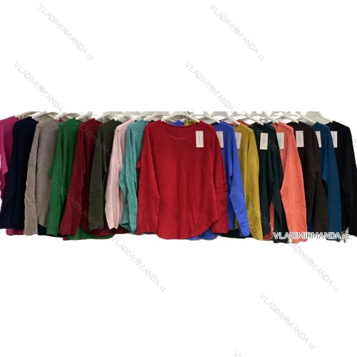Langer Faltenrock für Damen mit Gürtel (S/M/L ONE SIZE) ITALIAN FASHION IMC25333