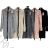 Langer Faltenrock für Damen mit Gürtel (S/M/L ONE SIZE) ITALIAN FASHION IMC25333