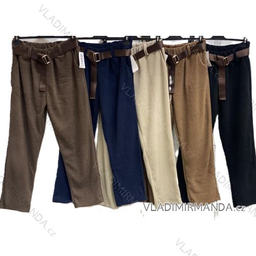 Langer Faltenrock für Damen mit Gürtel (S/M/L ONE SIZE) ITALIAN FASHION IMC25333