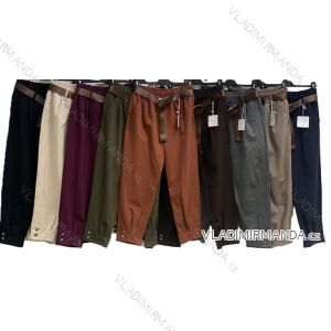 Langer Faltenrock für Damen mit Gürtel (S/M/L ONE SIZE) ITALIAN FASHION IMC25333