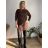 Lange Sommerhose in Übergröße für Damen (S/M/L Einheitsgröße) ITALIAN FASHION IM425271 M/L/XL braun