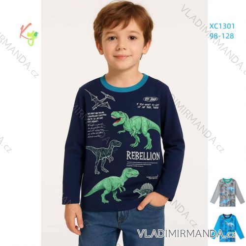 Langarm-T-Shirt für Jungen (98-128) KUGO XC1301
