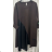 Langärmliger, übergroßer Kapuzen-Sweatshirtmantel mit Reißverschluss für Damen (Einheitsgröße S/M/L) ITALIAN FASHION IMPLI249611