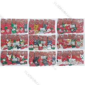 Dünne weihnachtliche Damensocken aus Baumwolle (35-38, 38-41) AURA.VIA AURA23SN517