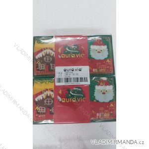 Dünne weihnachtliche Damensocken aus Baumwolle (35-38, 38-41) AURA.VIA AURA23SN517