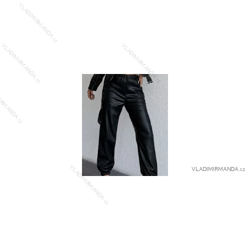 Elegante Hose mit Gürtel 3/4 kurz Damen (S/M/L Einheitsgröße) ITALIAN FASHION IMPLI257048