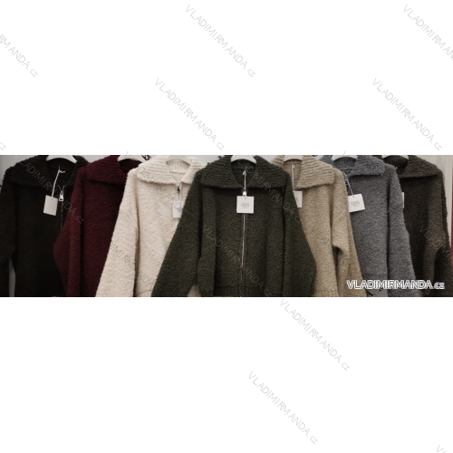 Warmer Langarmpullover für Damen (Einheitsgröße S/M) ITALIAN FASHION IMPLI247007