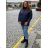 Winterjacke für Damen in großen Größen (54-62) POLISH FASHION LIB22LD-7470 54 blau