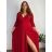Lange Sommer-Haremshose für Damen (42/44/46 Einheitsgröße) ITALIAN FASHION IM424361 rot