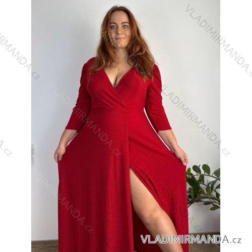 Lange Sommer-Haremshose für Damen (42/44/46 Einheitsgröße) ITALIAN FASHION IM424361 rot