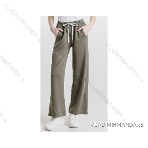 Elegante Hose mit Gürtel 3/4 kurz Damen (S/M/L Einheitsgröße) ITALIAN FASHION IMPLI257048