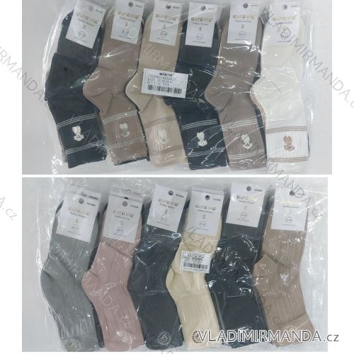 Dünne Damensocken (35-38, 38-41) AURA.VIA AURA25NZX2827