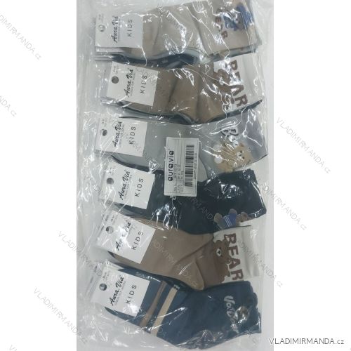 Dünne weihnachtliche Damensocken aus Baumwolle (35-38, 38-41) AURA.VIA AURA23SN517