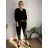 Langärmliger Damenpullover mit Knöpfen (M/L EINHEITSGRÖSSE) ITALIAN FASHION IMSM24WJD-5 S / M / L beige